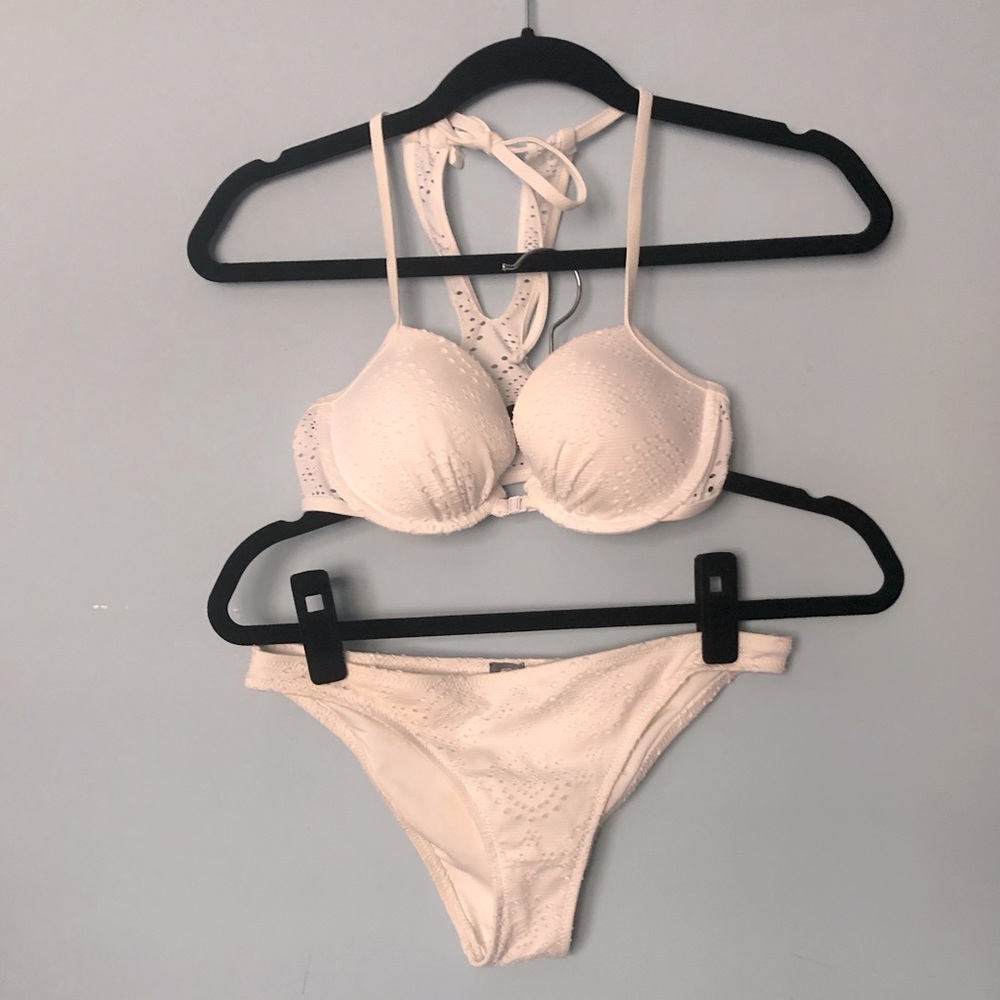 AERIE White Bikini
